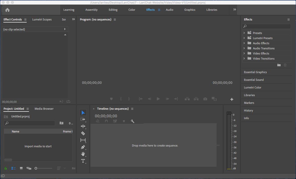 Adobe Premiere Pro screenshot